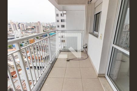 Varanda de apartamento à venda com 1 quarto, 46m² em Brás, São Paulo