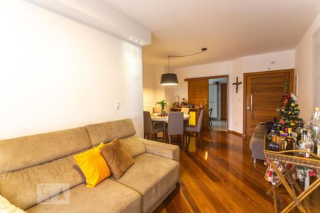 Sala de estar de apartamento à venda com 3 quartos, 128m² em Nova Petrópolis, São Bernardo do Campo