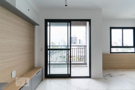 Varanda de kitnet/studio à venda com 1 quarto, 26m² em Mirandópolis, São Paulo