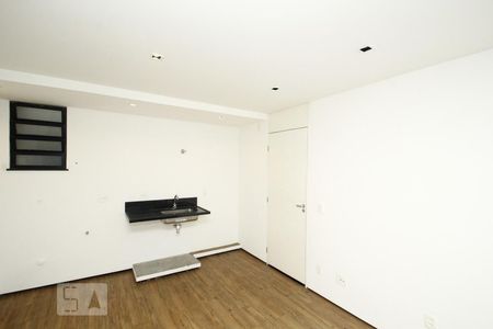 Sala/Cozinha de apartamento para alugar com 1 quarto, 38m² em Santa Teresa, Rio de Janeiro