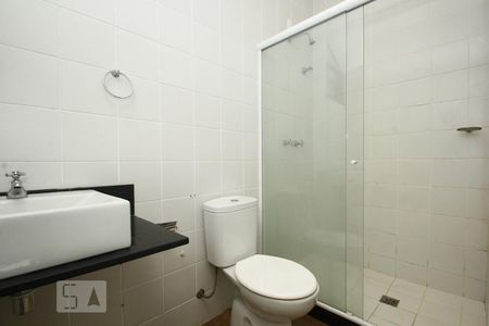 Banheiro da Suíte de apartamento para alugar com 1 quarto, 38m² em Santa Teresa, Rio de Janeiro
