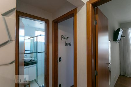 Corredor de apartamento para alugar com 3 quartos, 78m² em São Pedro, Belo Horizonte