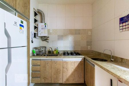 Cozinha de kitnet/studio para alugar com 1 quarto, 21m² em Centro, Rio de Janeiro