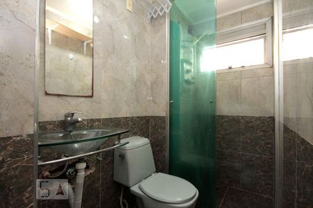 Banheiro de kitnet/studio à venda com 1 quarto, 28m² em Santa Cecília, São Paulo