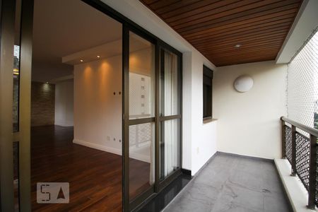 Varanda da Sala de apartamento para alugar com 4 quartos, 160m² em Moema , São Paulo