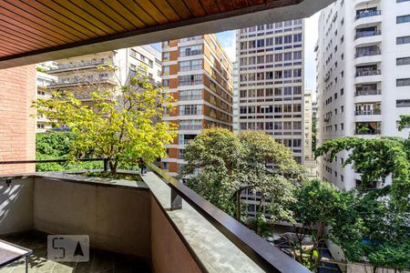 Varanda de apartamento à venda com 4 quartos, 205m² em Higienópolis, São Paulo