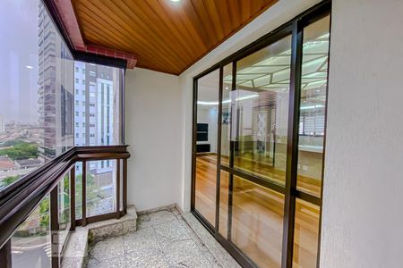 Varanda de apartamento à venda com 3 quartos, 140m² em Jardim Anália Franco, São Paulo