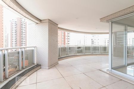 Varanda Gourmet  de apartamento à venda com 4 quartos, 298m² em Jardim Analia Franco, São Paulo