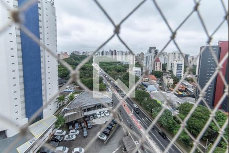 Varanda - Vista de apartamento à venda com 1 quarto, 27m² em Vila Guarani (z Sul), São Paulo