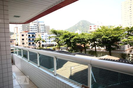 Varanda de apartamento para alugar com 1 quarto, 71m² em Canto do Forte, Praia Grande