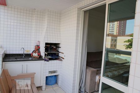 Varanda de apartamento para alugar com 1 quarto, 71m² em Canto do Forte, Praia Grande