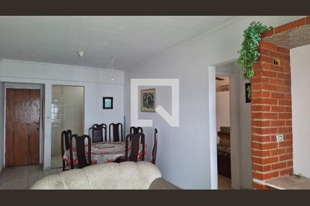 Sala de apartamento para alugar com 2 quartos, 80m² em Guilhermina, Praia Grande