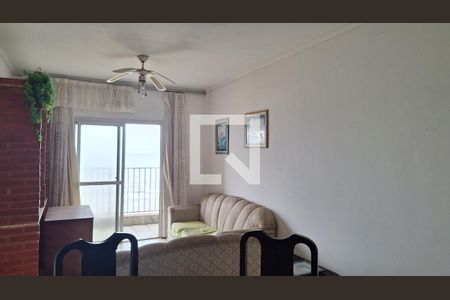 Sala de apartamento para alugar com 2 quartos, 80m² em Guilhermina, Praia Grande