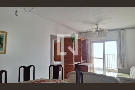 Sala  de apartamento para alugar com 2 quartos, 80m² em Guilhermina, Praia Grande