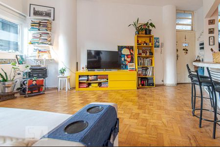 Sala de apartamento para alugar com 1 quarto, 70m² em República, São Paulo