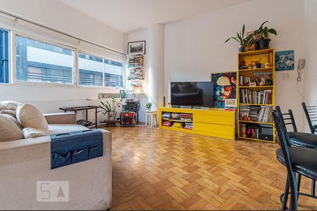 Sala de apartamento para alugar com 1 quarto, 70m² em República, São Paulo