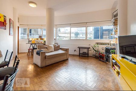 Sala de apartamento para alugar com 1 quarto, 70m² em República, São Paulo