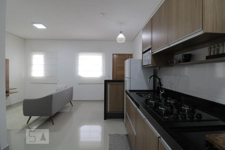 Cozinha e Área de Serviço de kitnet/studio à venda com 1 quarto, 48m² em Quarta Parada, São Paulo