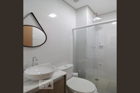 Banheiro de kitnet/studio à venda com 1 quarto, 48m² em Quarta Parada, São Paulo