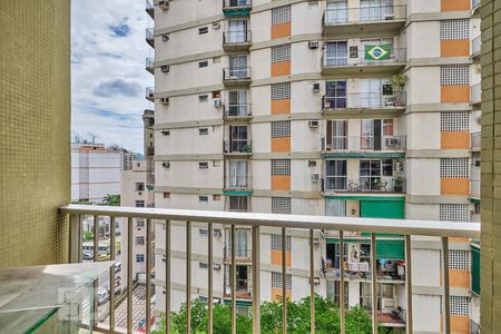 Sala Varanda de apartamento para alugar com 1 quarto, 47m² em Maracanã, Rio de Janeiro