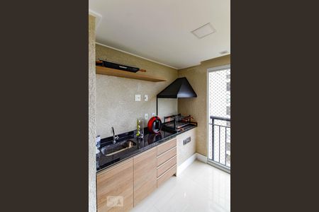 Varanda da Sala de apartamento à venda com 1 quarto, 68m² em Picanço, Guarulhos