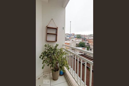 Varanda sala de apartamento para alugar com 2 quartos, 54m² em Parque Viana, Barueri