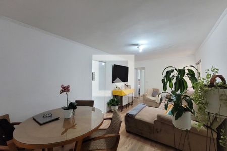 sala de estar/jantar de apartamento à venda com 3 quartos, 62m² em Vila Moraes, São Paulo