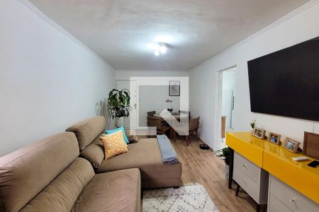 sala de estar/jantar de apartamento à venda com 3 quartos, 62m² em Vila Moraes, São Paulo