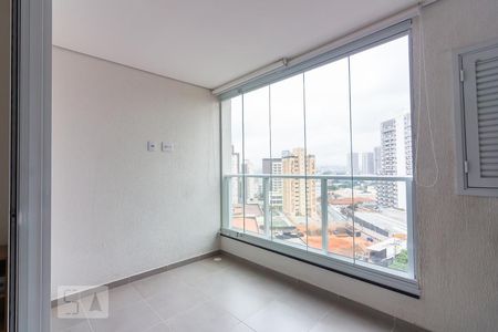 varanda de apartamento à venda com 1 quarto, 37m² em Centro, Osasco