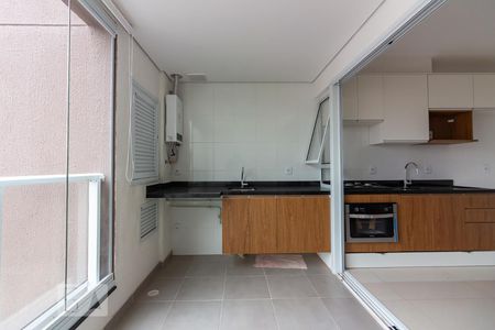 varanda de apartamento à venda com 1 quarto, 37m² em Centro, Osasco