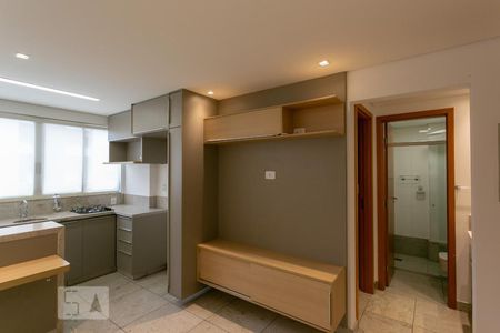 Sala de apartamento para alugar com 1 quarto, 30m² em Funcionários, Belo Horizonte