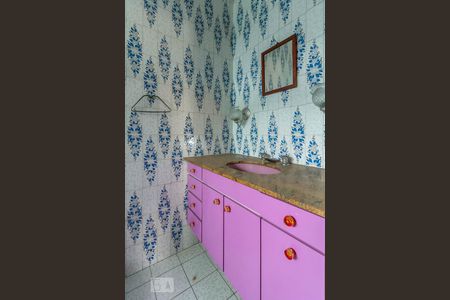Banheiro da suíte de casa para alugar com 4 quartos, 180m² em Centro, São Bernardo do Campo