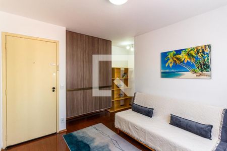 Sala de apartamento para alugar com 1 quarto, 50m² em Campos Elíseos, São Paulo