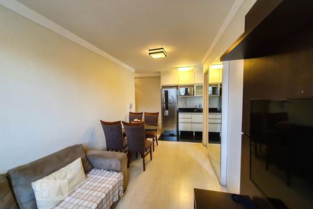 Sala de Estar/Jantar de kitnet/studio à venda com 1 quarto, 37m² em Cambuci, São Paulo