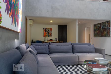 Sala de apartamento à venda com 5 quartos, 400m² em São Conrado, Rio de Janeiro