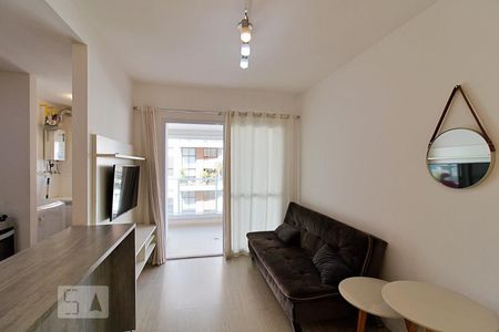 Sala de apartamento para alugar com 1 quarto, 48m² em Vila Andrade, São Paulo