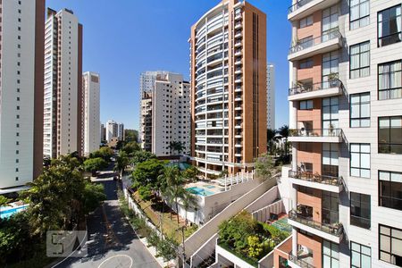 Vista da Varanda de apartamento para alugar com 1 quarto, 48m² em Vila Andrade, São Paulo