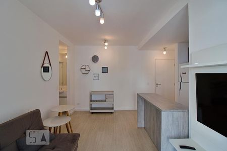 Sala de apartamento para alugar com 1 quarto, 48m² em Vila Andrade, São Paulo