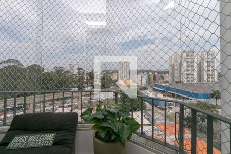 Varanda da Sala de apartamento à venda com 2 quartos, 70m² em Nova Piraju, São Paulo