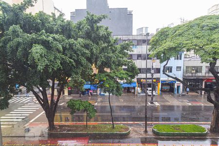 Vista  de kitnet/studio para alugar com 1 quarto, 28m² em Campos Elíseos, São Paulo