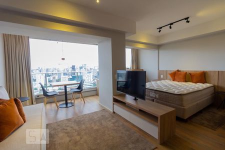 Sala de apartamento para alugar com 1 quarto, 35m² em Butantã, São Paulo