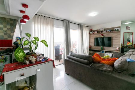 Sala de apartamento à venda com 2 quartos, 63m² em Chácara Califórnia, São Paulo