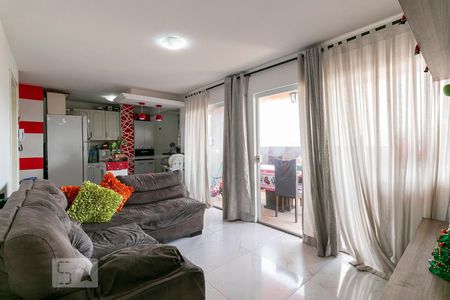 Sala de apartamento à venda com 2 quartos, 63m² em Chácara Califórnia, São Paulo