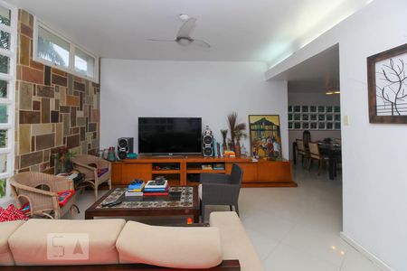 Sala de Estar de casa à venda com 6 quartos, 340m² em Laranjeiras, Rio de Janeiro