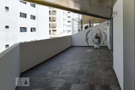 varanda sala de apartamento para alugar com 3 quartos, 265m² em Barra Funda, Guarujá