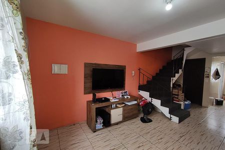 Sala de casa de condomínio para alugar com 2 quartos, 70m² em Bairro Fátima, Canoas