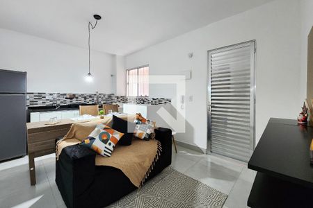 Sala de apartamento para alugar com 1 quarto, 40m² em Vila Santa Luzia, São Bernardo do Campo