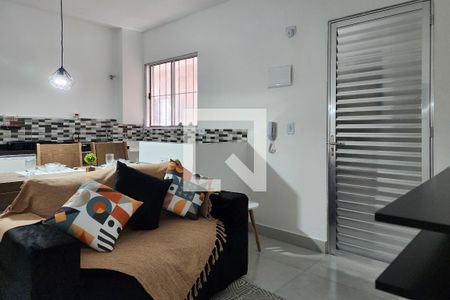 Sala de apartamento para alugar com 1 quarto, 40m² em Vila Santa Luzia, São Bernardo do Campo