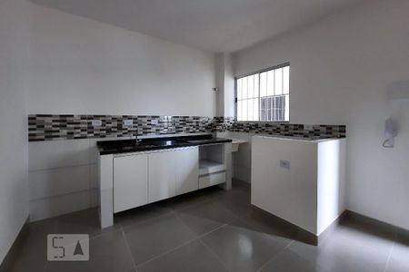 Cozinha de apartamento para alugar com 1 quarto, 40m² em Vila Santa Luzia, São Bernardo do Campo