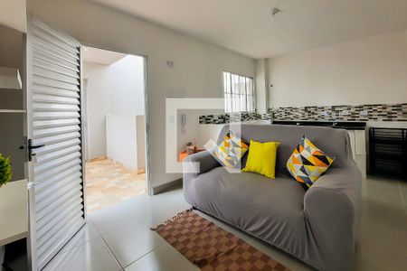 Sala de apartamento para alugar com 1 quarto, 40m² em Vila Santa Luzia, São Bernardo do Campo